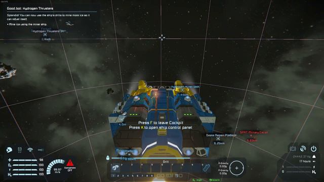 Space Engineers 2023 02 11 15 10 29 03 Using Mining Ship to "Rescue" Mining Ship смотреть онлайн