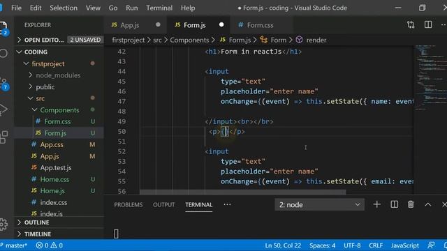 #23 Form Validation in ReactJs смотреть онлайн