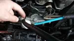 ремонт т4 перетерся  шланг обратки ТНВД