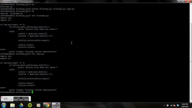 File copy python program using Taz смотреть онлайн