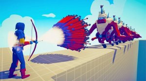 ARCHER GOD vs EVERY GIANT | TABS - Totally Accurate Battle Simulator