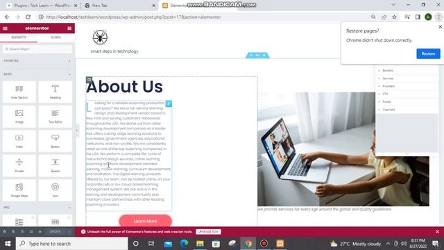 WordPress pages Customization, theme customization | pages editing | php admin setting | Elementor смотреть онлайн