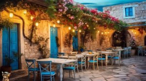 Романтическая атмосфера итальянского приморского кафе - Босса-нова Джазовая музыка для отдыха