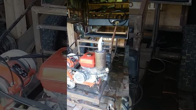 Самодельный глушитель на трактор смотреть онлайн