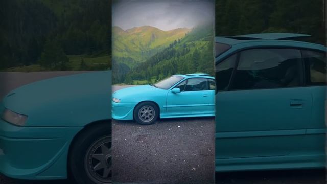 Opel Calibra in Tiffany Metallic #classic #tuning #trend #urlaub #viral смотреть онлайн