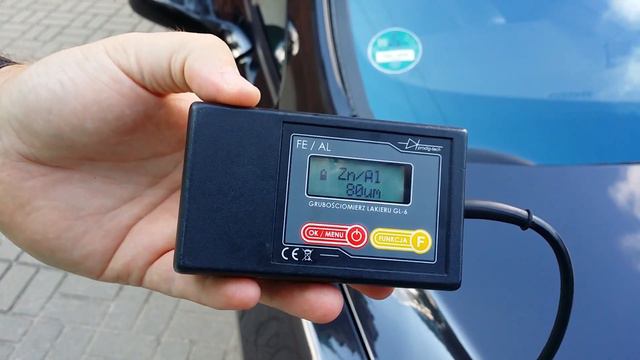 Pomiar lakieru Peugeot 407 Coupe