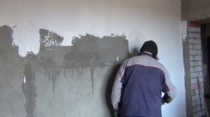 Шпаклевка стен цементной шпаклевкой EK VH80. Привез OSB. Цены растут...