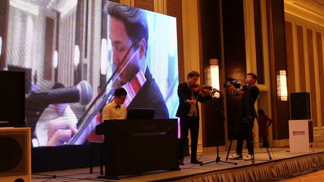 B.Sharav "Setgeliin egshig" Yeruult-piano, Bat-Erdene- violin смотреть онлайн