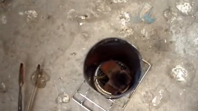 Розжиг кокосового (древесного) угля в домашних условиях часть2 смотреть онлайн