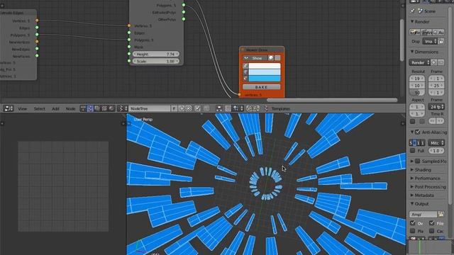 BLENDERSUSHI / SV Procedural Circular City Rough (LIVENODING110) смотреть онлайн