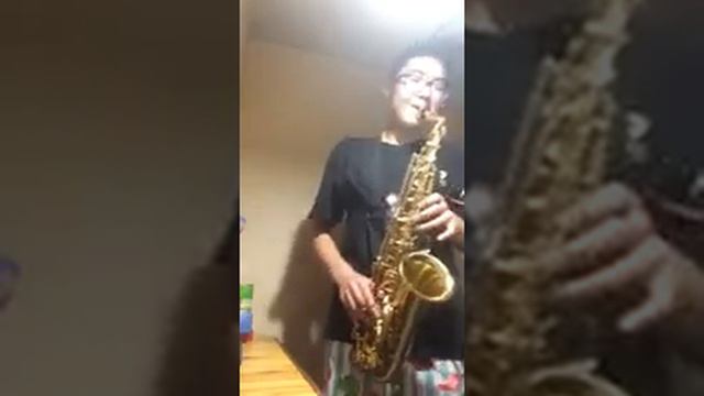Guy LACOUR 28 Etudes #6 Alto Sax Yuao Zhou смотреть онлайн
