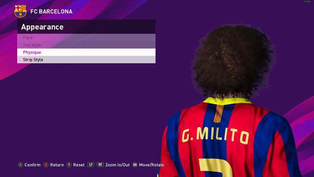 Gabriel Milito Face Pes eFootball PES 2020 2021 2022 смотреть онлайн