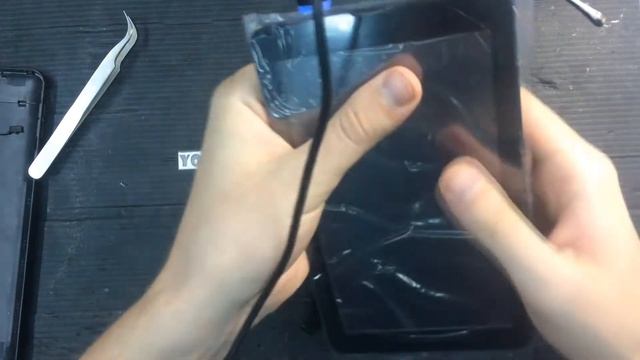 Замена сенсора DEXP 7MV2 (Y-Z07D, Prestigio, Supra, Tesla, Texet ) \ Replacement Touch Screen Y-Z07 смотреть онлайн