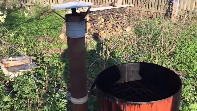 Коптильня из бочки, дешево, просто, супер-эффективно. Горячее копчение. смотреть онлайн