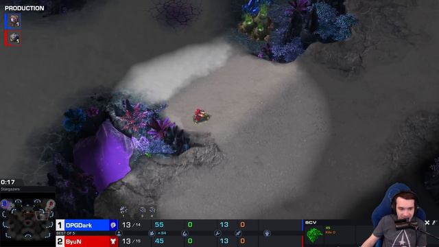 ByuN's overpowered strategy won't suprise you - StarCraft 2 смотреть онлайн