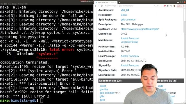 Compile from Source - Build Latest GDB and Binutils on Linux смотреть онлайн