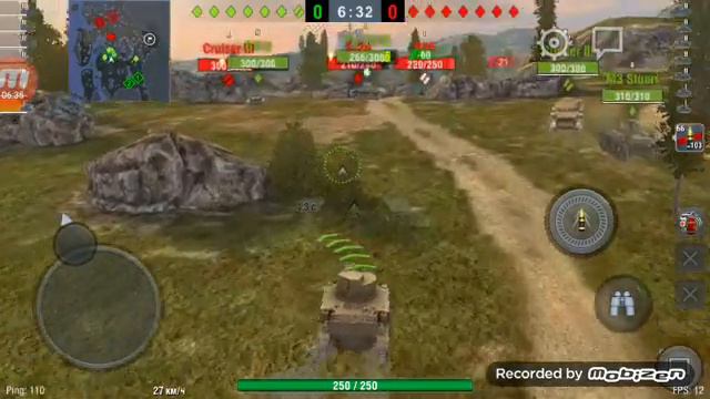 Играю в World of tanks Blitz! За СССР! смотреть онлайн