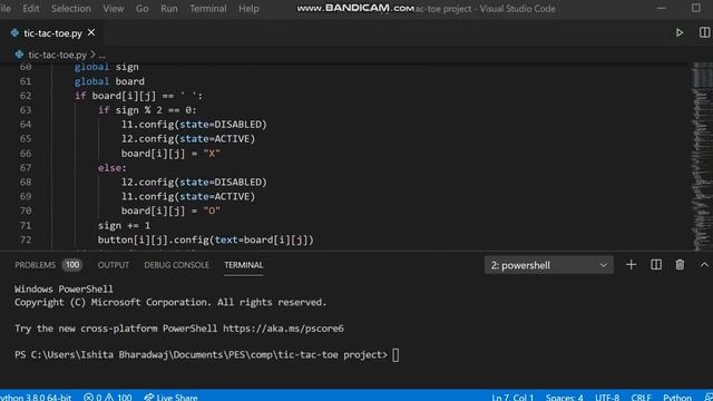 Tic-Tac-Toe | Python Project using Tkinter смотреть онлайн