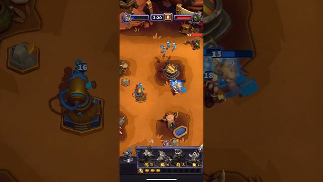 Warcraft rumble - Easy win Grommash Hellscream смотреть онлайн