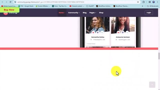 Gwangi PRO Multi Purpose Membership, Social Network & BuddyPress Community Theme смотреть онлайн