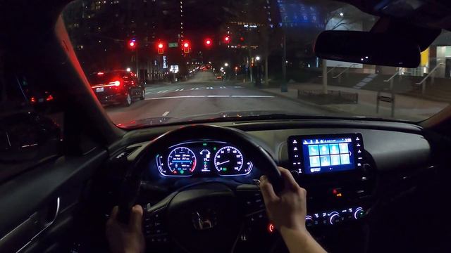 2am Honda Accord City Drive POV смотреть онлайн