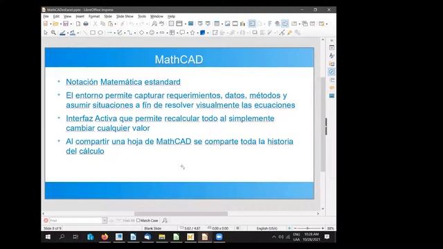 MathCAD Vs Excel смотреть онлайн