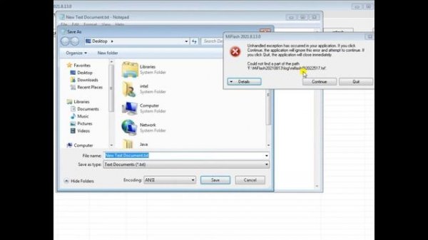 Could Not Find a Part of The Path MiFlash | Unhandled Exception has Occurred