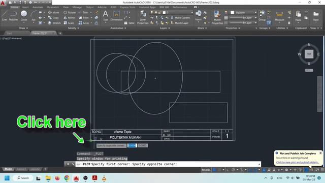 How to print AutoCAD drawing fit A4 Paper Size смотреть онлайн