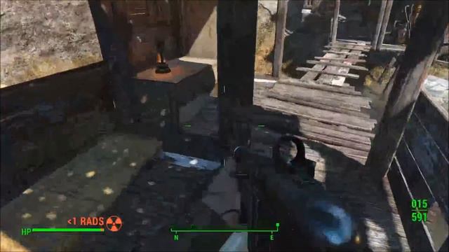 Fallout 4 Legendary Child of Atom camp - Gamma Gun! смотреть онлайн