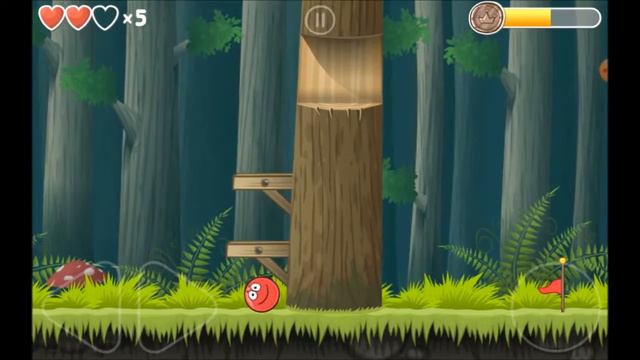 Мультфильм ИГРА КРАСНЫЙ ШАР/Red Ball 4/часть 2 Дремучий лес/ПРОХОЖДЕНИЕ 27 уровень/Red Ball 4 Part смотреть онлайн