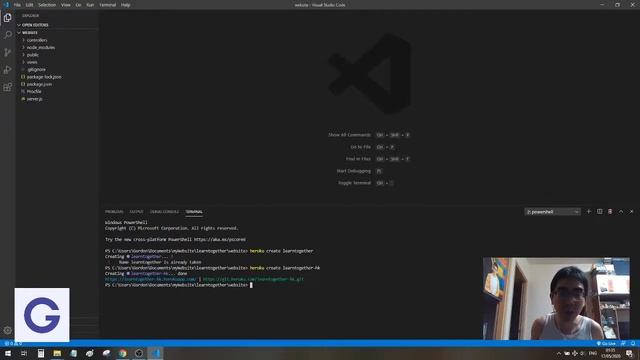 Deploying Node.js website to internet with Heroku - Node.js #1 смотреть онлайн