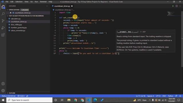 Top 10 Easy Python Project Ideas For Beginners | All About Python смотреть онлайн