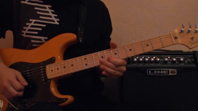 Hard Rock 80's ballad guitar solo improvisation - Dmytry Mishukov смотреть онлайн
