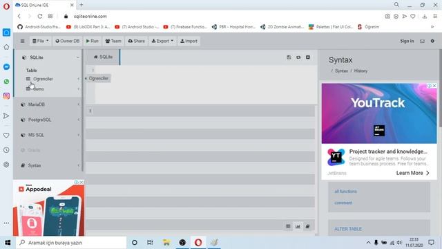 Android Studio Java - SQLite Verileri Almak Ve Veri Eklemek смотреть онлайн