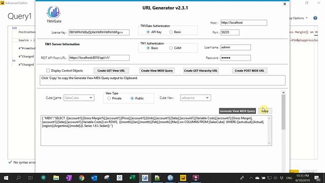 [TMVGate] Posting MDX Queries in Power BI using TMVGate смотреть онлайн
