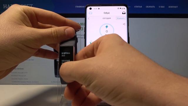 Как рестартнуть умные часы FITBIT Charge 3? Перезагрузка FITBIT Charge 3 смотреть онлайн