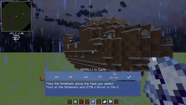 Create Mod .NBT Schematic Tutorial - How to import and export builds in your world. смотреть онлайн
