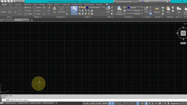 AutoCAD 2019 Tutorial about Zooming to the Smallest Grid Size смотреть онлайн