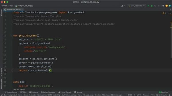Apache Airflow for Data Science #3 - How to work With Databases (Postgres)