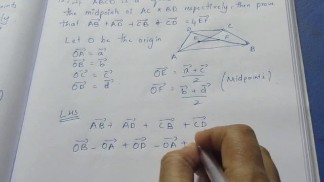TN CLASS 11 MATHS VECTOR ALGEBRA EX 8.1 SUM 12 смотреть онлайн
