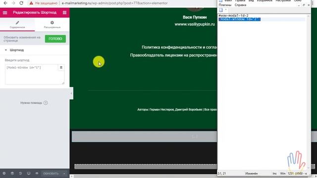 Создание лид-магнита (подписной, страницы захвата) смотреть онлайн
