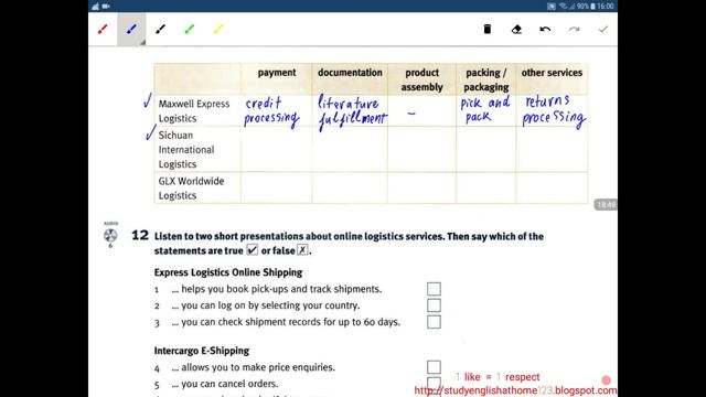 English For Logistics Unit 2 - Logistics Services Part 2