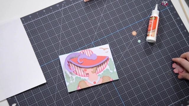 SVG File - Rosey Greeting Card - Assembly Tutorial смотреть онлайн