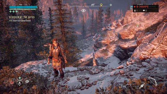 Horizon zero dawn.Получили статус искателя. Игра плюс. смотреть онлайн