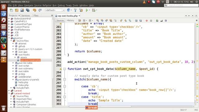 Wordpress Hooks Tutorial for beginners from scratch #20 Action manage_{posttype}_posts_custom_colum смотреть онлайн