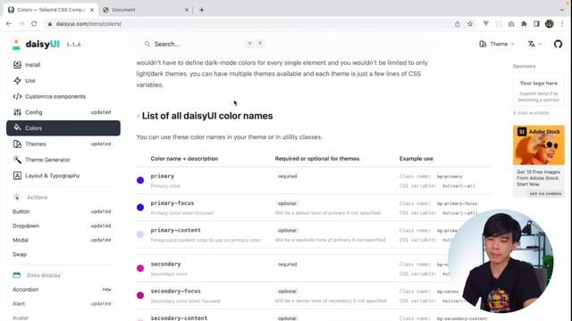 เขียน TailwindCSS ให้สั้นลงด้วย DaisyUI смотреть онлайн