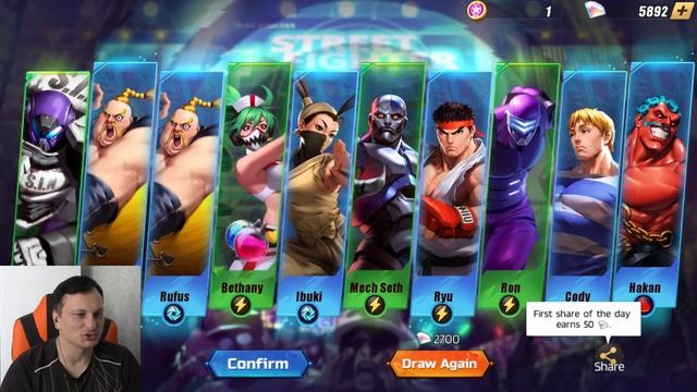 Street Fighter: Duel → SUMMON повезло мне или нет? смотреть онлайн