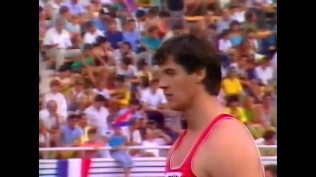 3172 European Track & Field 1990 Discus Men Romas Ubartas смотреть онлайн