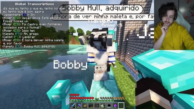 [LEGENDADO] Uma INTELIGÊNCIA ARTIFICIAL Dentro Do MINECRAFT QSMP