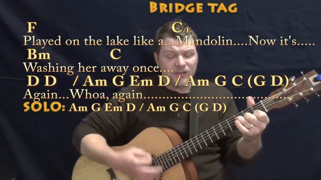 Mandolin Rain (Bruce Hornsby) Strum Guitar Cover Lesson in G with Chords/Lyrics смотреть онлайн